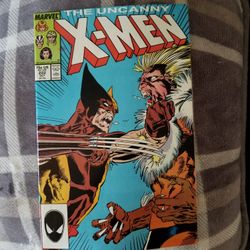 The Uncanny X-men # 222 Wolverine Vs Sabertooth.