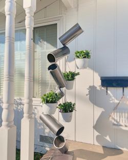 Abstract Art Plant Stand 