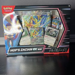 Pokemon Hops Zacian Ex Box