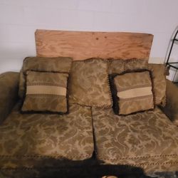 Brown Loveseat Couches