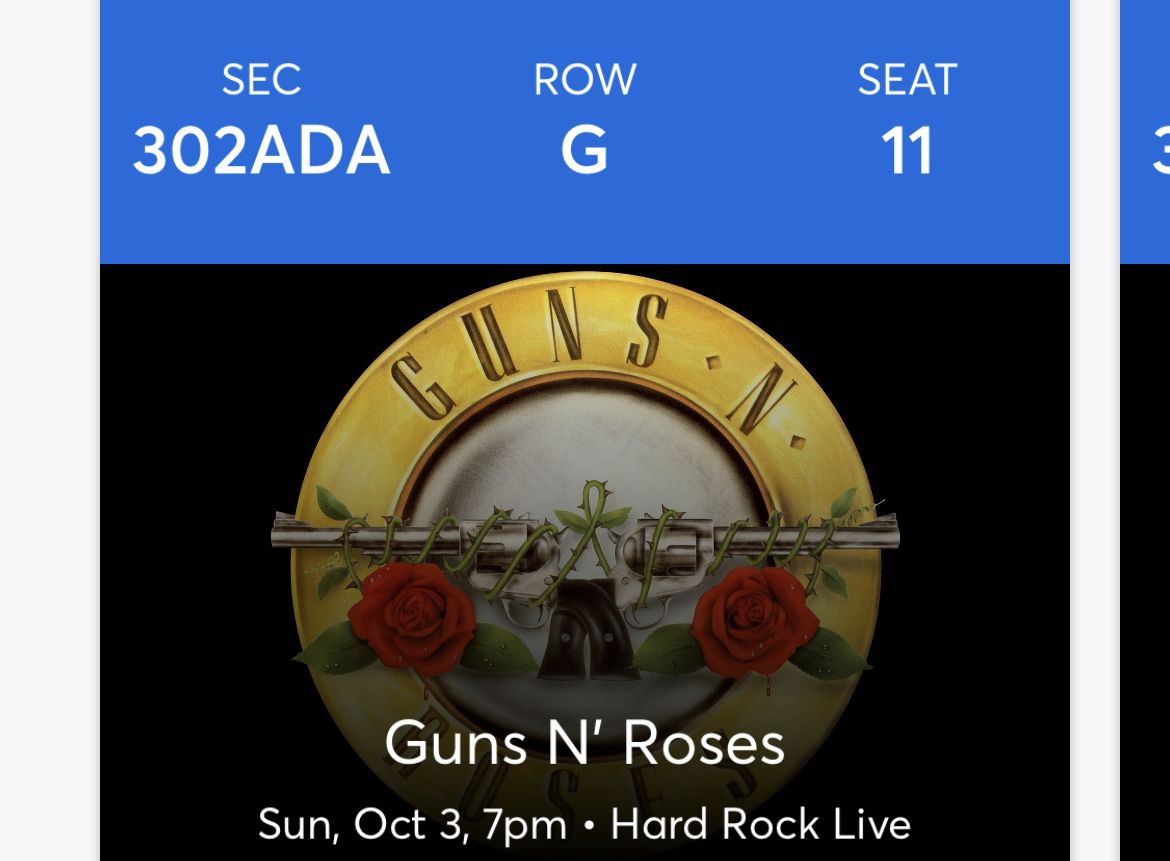 Guns N Roses! Hard Copy In Hand  (BOGO Deal)