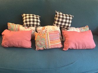 Free Hand Sewn Pillows