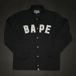 A Bathing Ape Collegiate Coach  Jacket