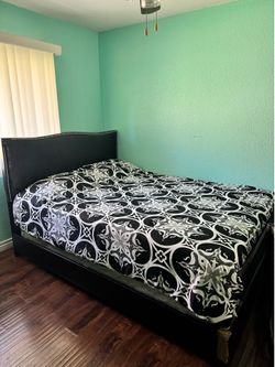 Black Queen Bed Set.