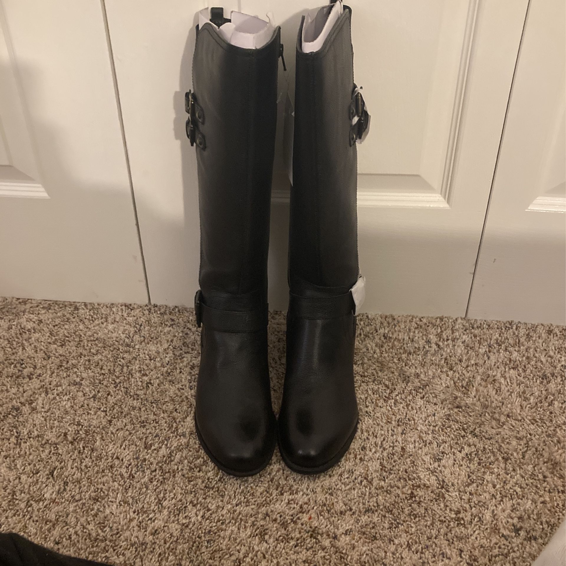 Jesse Wide Calf Knee High Boot