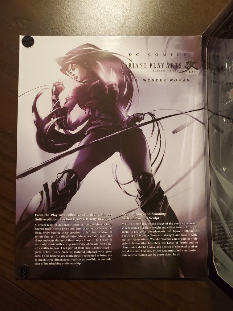 New No. 2 Wonder Woman DC Comics Variant Play Arts Kai Action