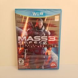 Nintendo Wii U Mass Effect 3 Special Edition New&Sealed [Available Today]