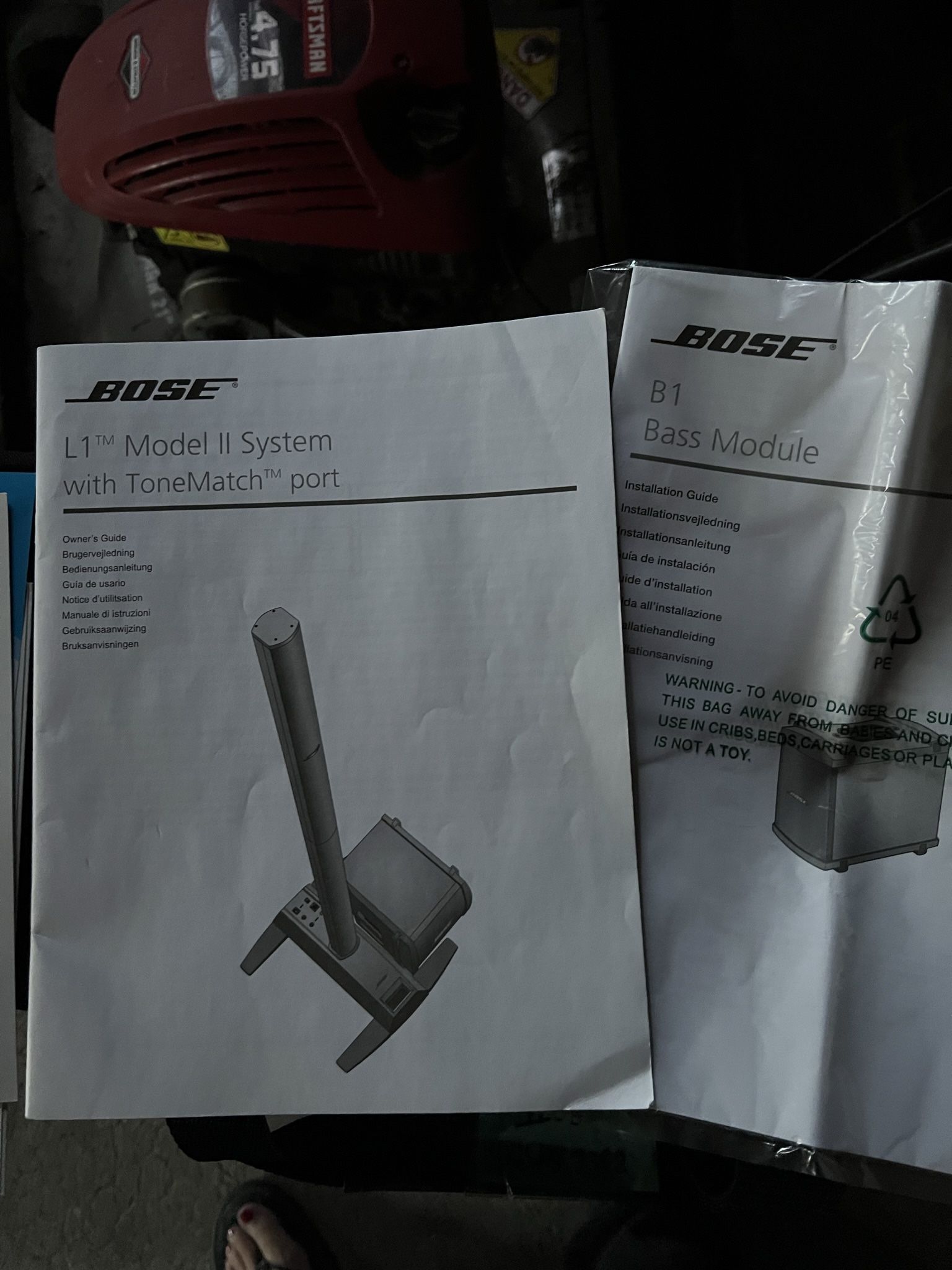 BOSE L1 Model II System with ToneMatch™ port. READ!!