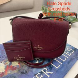 Kate Spade Crossbody Bag With Card Holder