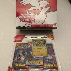 Pokemon Cards White Flare And Surging Sparks 