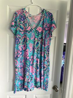 Authentic Lilly Pulitzer Pom Pom Dress - Size XXL