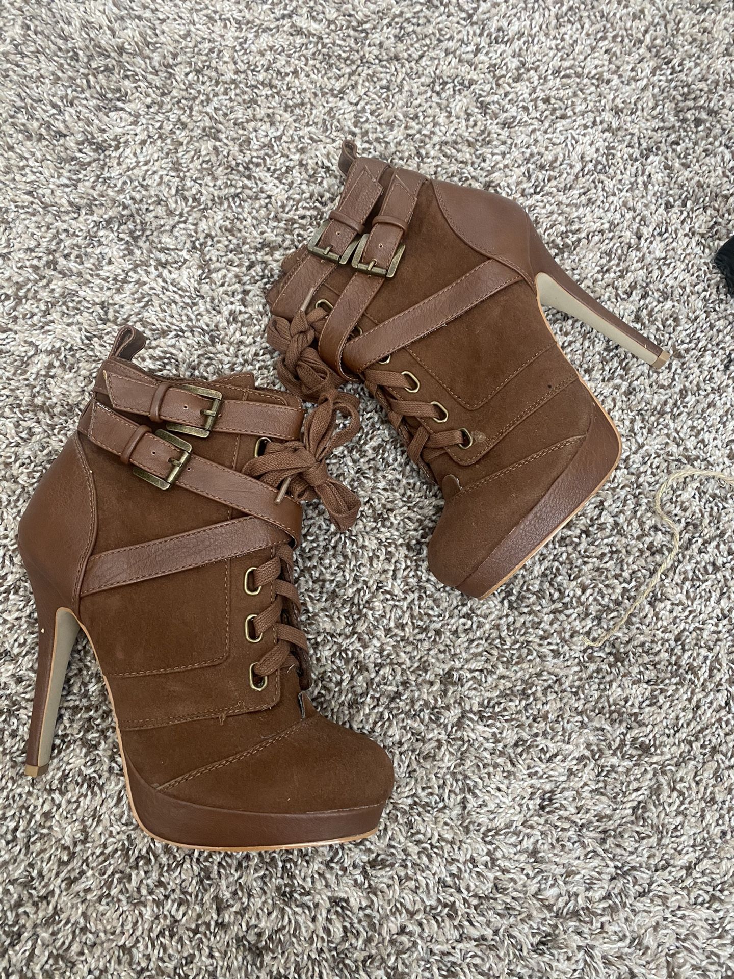 Aldo Heel Ankle Boots