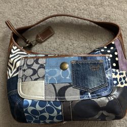Coach Signature Patchwork Denim