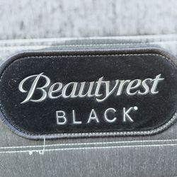 King Size Beautyrest Black Luxury Firm Matress With Boxpring Free Delivery 14.5 Inch 