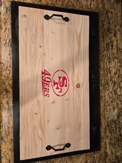 49ers serving tray.