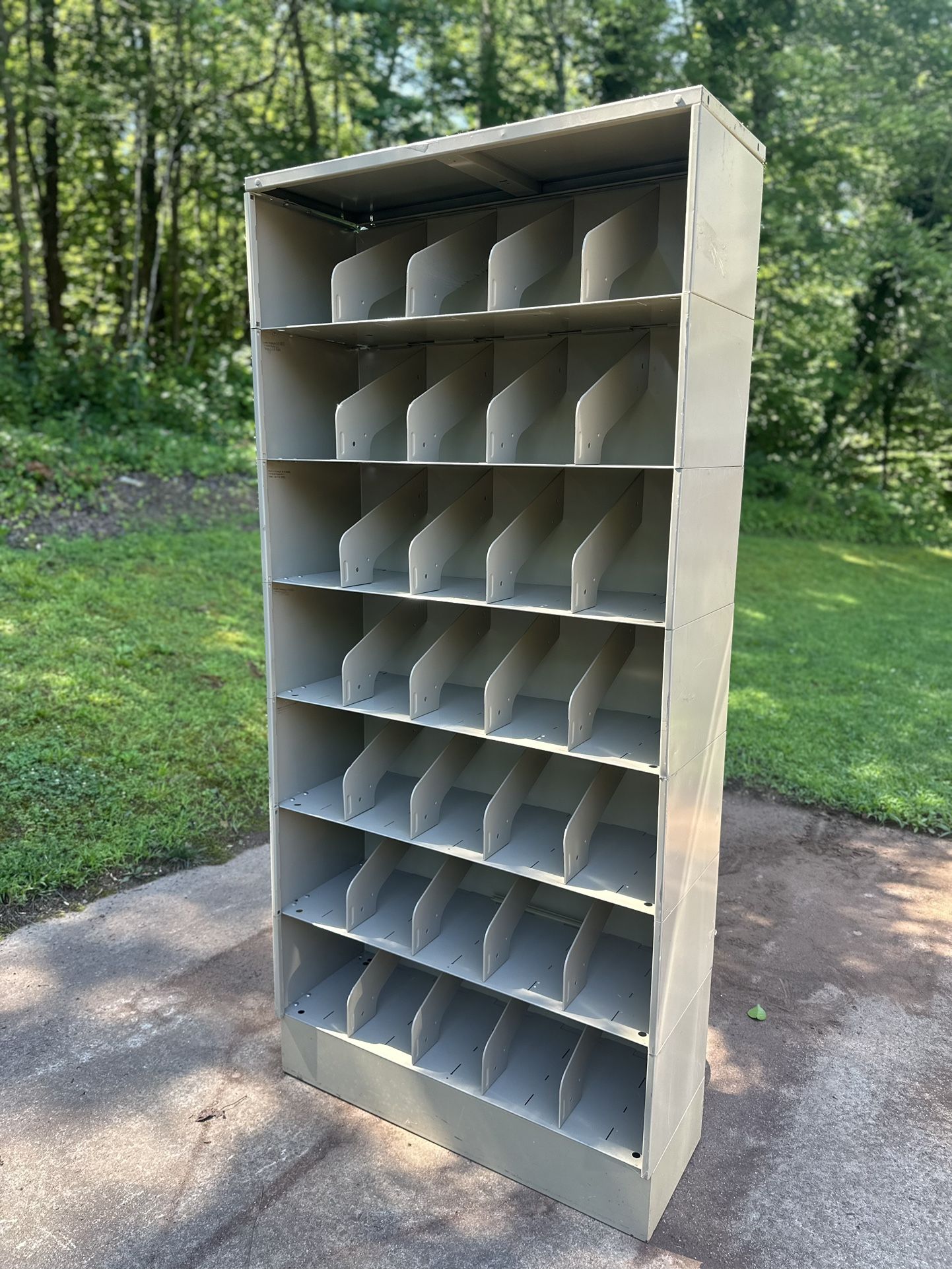 Large Metal Bookshelf And Storage Shelving Unit