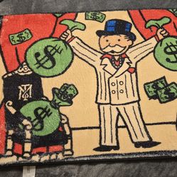 Monopoly Man Theme Rug