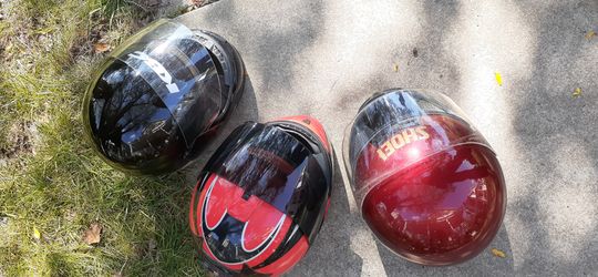 Motor cycle helmets. $50 each.
