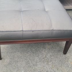 Leather  Futon