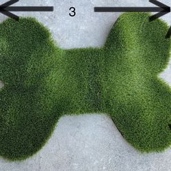 Artificial turf Dog Bone doormat