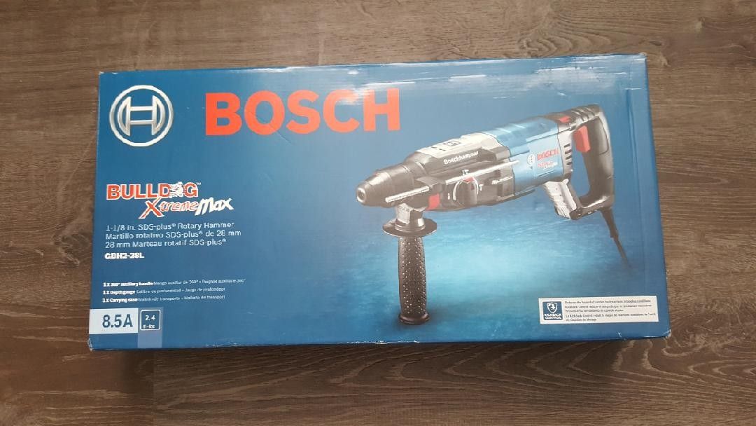 Bosch Bulldog 8.5 -Amp SDS-Plus SDS-plus Variable Speed Rotary Hammer Drill