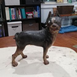 Cast-iron Boxer Dog Door Stop