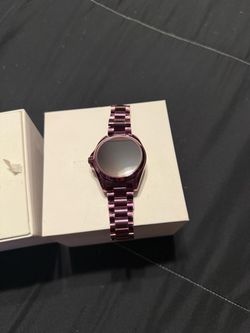 Michael Kors Access Bradshaw Smartwatch (Plum/Purple) – Complete Set with Charger