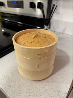 Wooden Dumpling Steamer