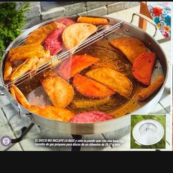 DISCO DE ACERO INOXIDABLE CON TAPA PRINCESS HOUSE 🌹⚘️