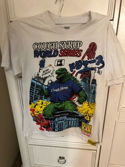 Cough syrup World Series dodger shirt