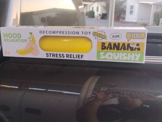 Large Banana Squishy $15