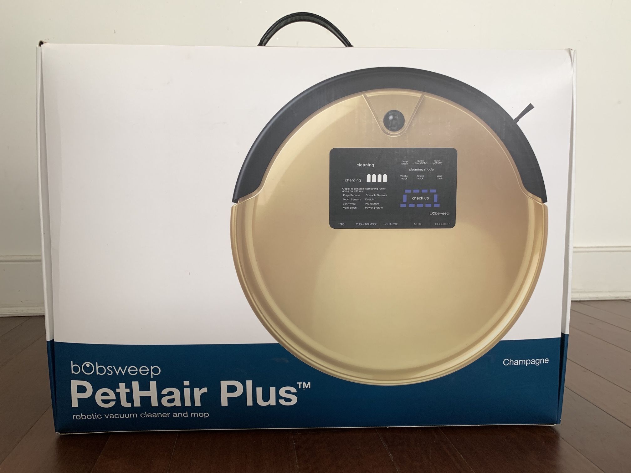 Bob PetHair Plus Robotic Vacuum Cleaner & Mop