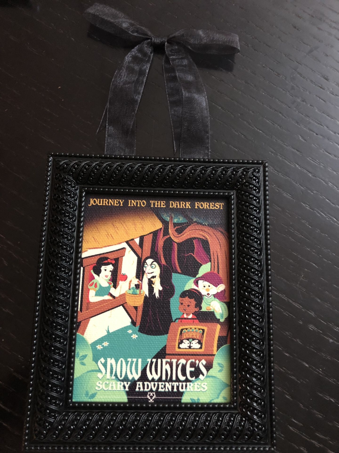 NWT Disney Parks Snow White’s Scary Adventures Mini Frame