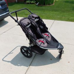 Twin Running Stroller
