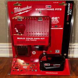 Milwaukee M18 18V XC Starter Kit – 5.0Ah Battery + Charger