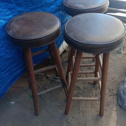 3 Bar Stools 