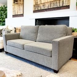 🛋️ West Elm Henry Light Gray Sofa 76" | DELIVERY AVAILABLE