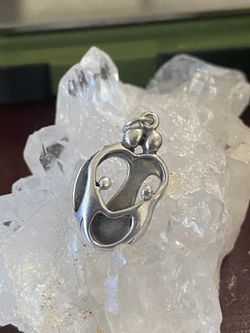 Family Love Sterling Silver Pendant