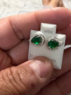 Aretes de plata