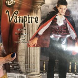 Boys Vampire Halloween Costume