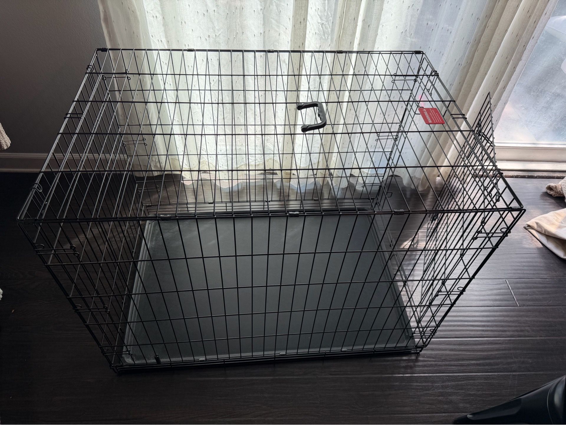 Large Dog Crate and Indestructible Cot