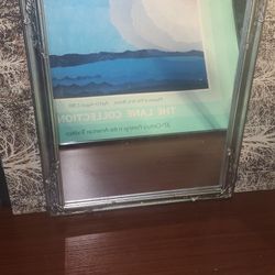 Silver Mid-Century Wall Mirror 