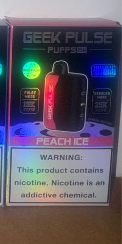 Peach geek bar