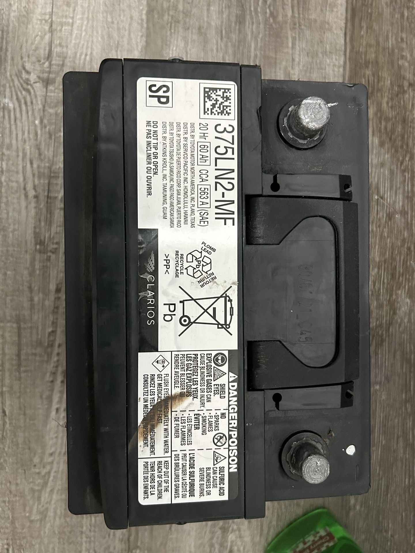 Toyota battery
