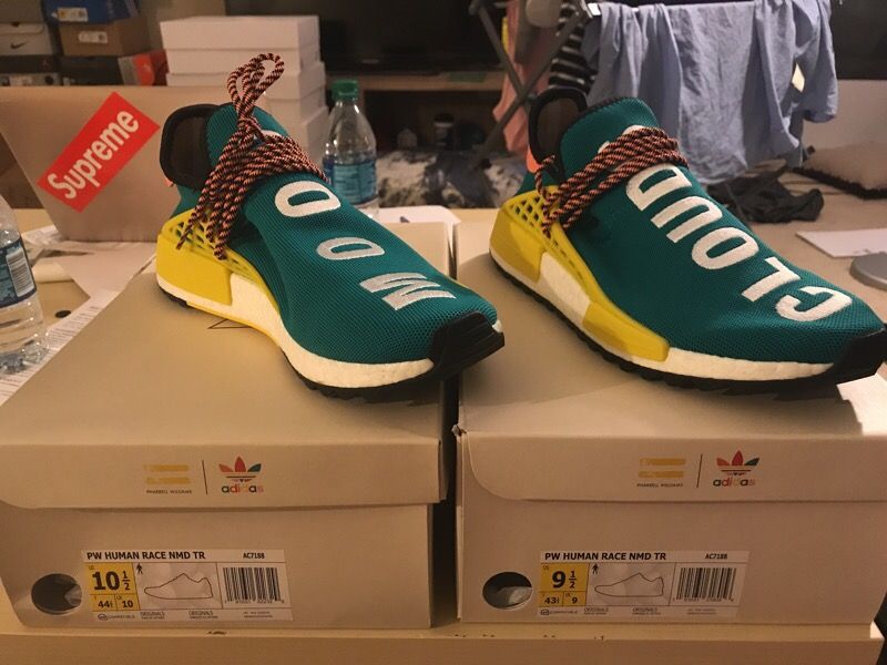 NMD human race 2.0 pharell not yeezy supreme bape air Jordan