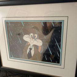 Genuine Production Sale Warner Brothers Bugs Bunny Picture w/ Certificate 