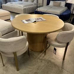 Modern Dining Table Set With Chairs For Kitchen 