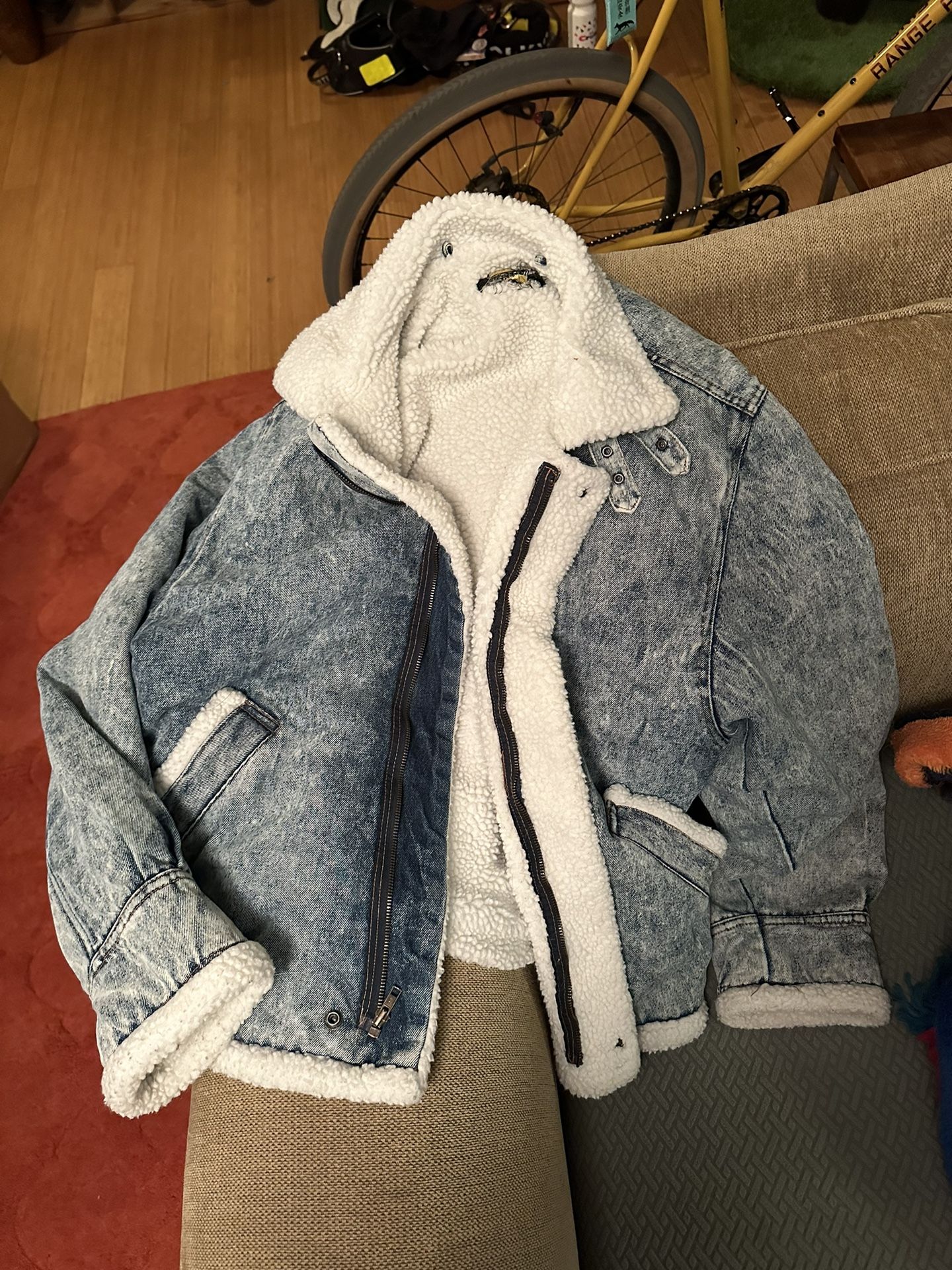 Acid Wash Jean Jacket