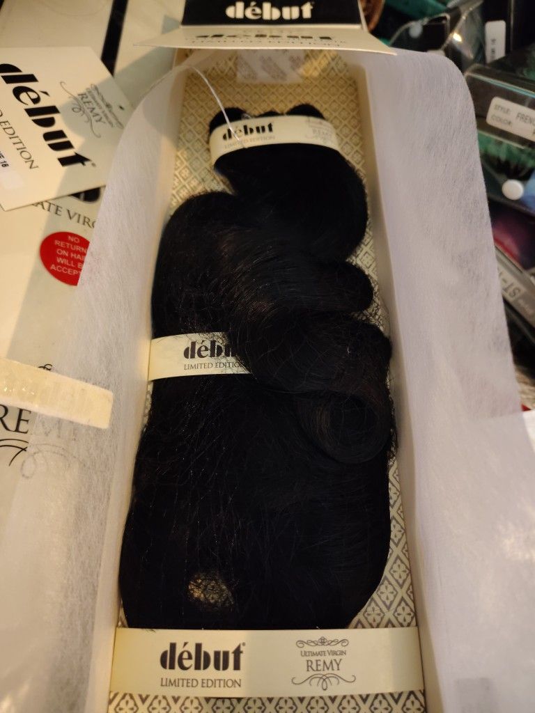 Luxury Remy Body Wave 18" Length Color 1
