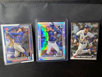 Pete Crow Armstrong 1st bowman refractor RC MVP